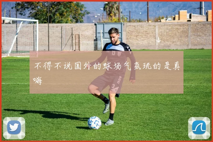 不得不说国外的球场气氛玩的是真嗨